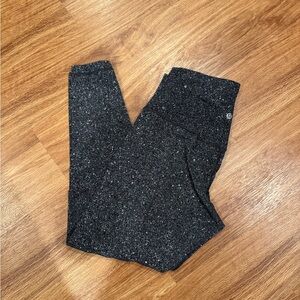 lululemon athletica Black and Gray Leggings
